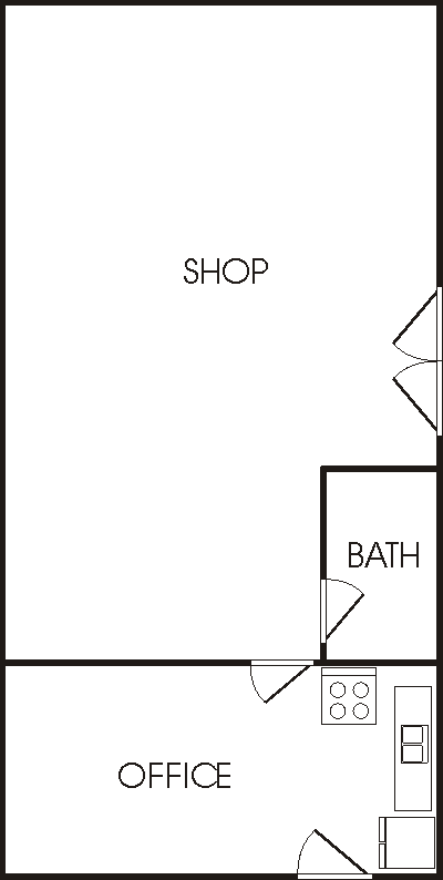 Shop floor plan